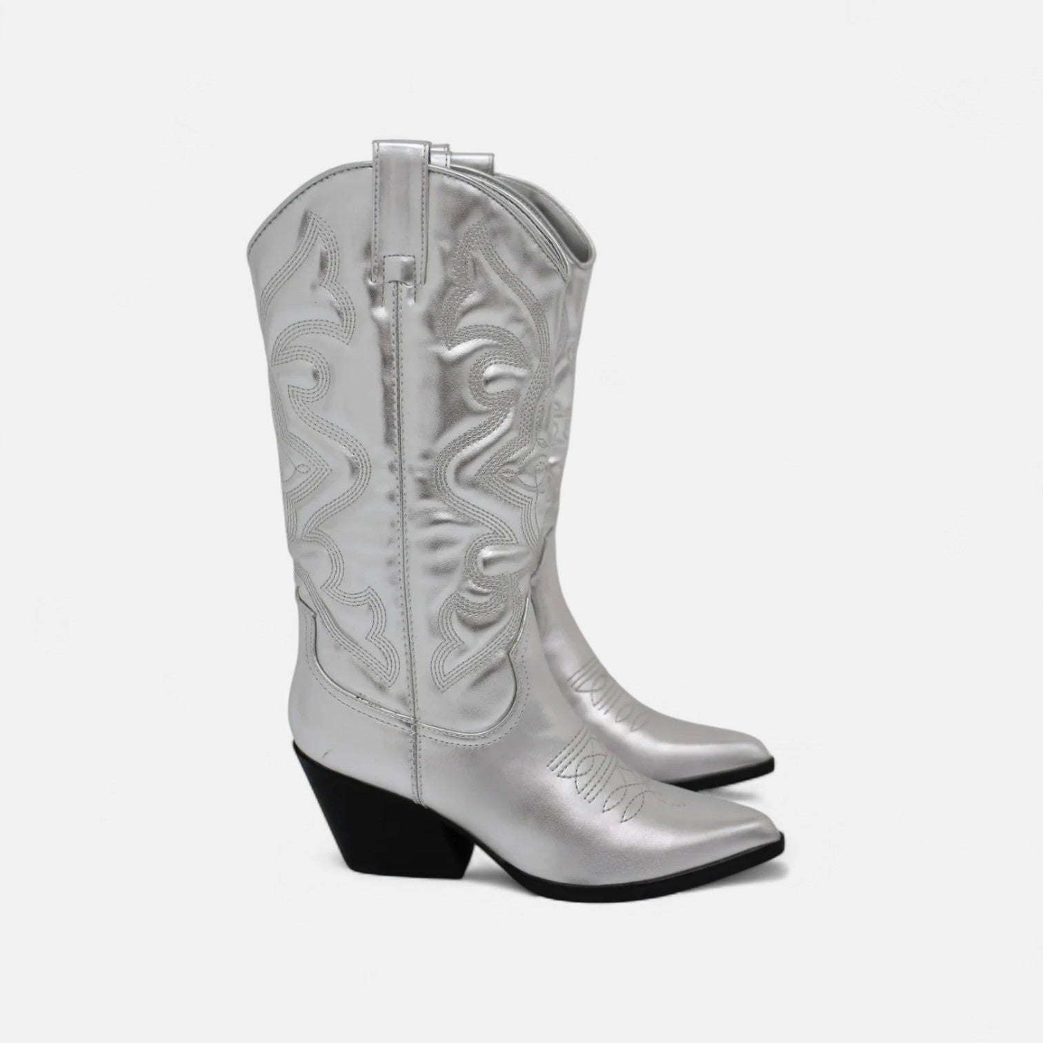 Lina - Bottes santiag femme hautes