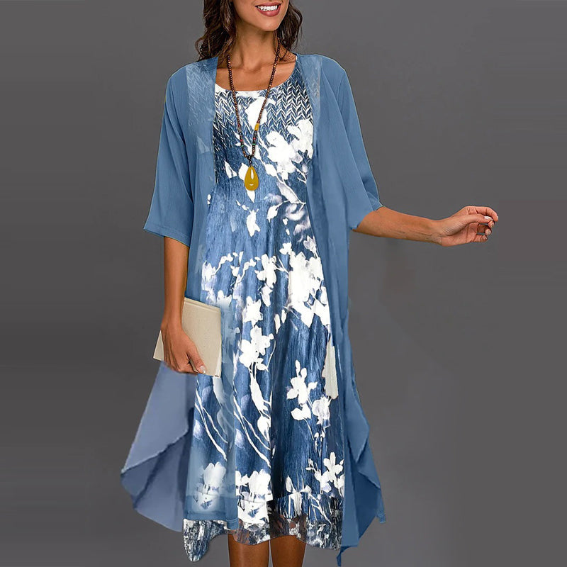 Robe Femme Fleurie ĂlĂ©gante - Sophie