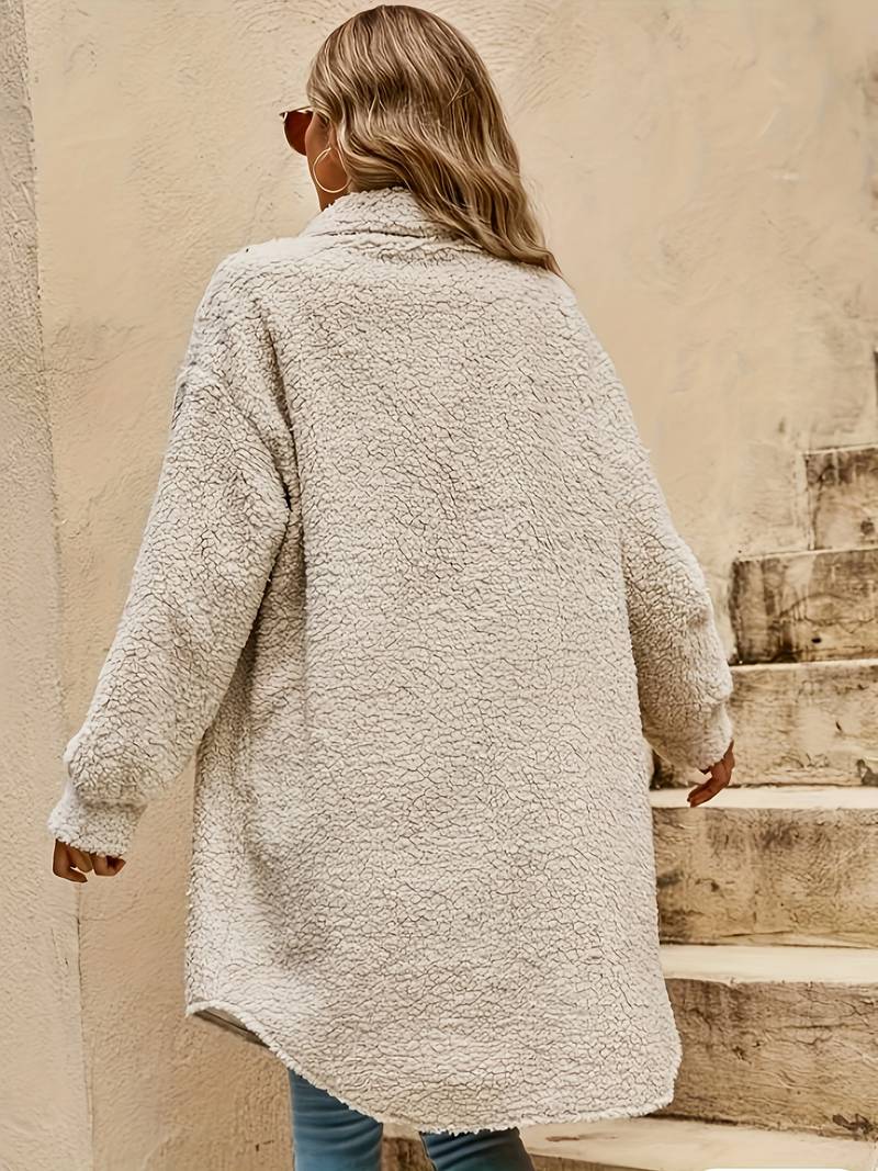 Cléa - Manteau femme chaud long