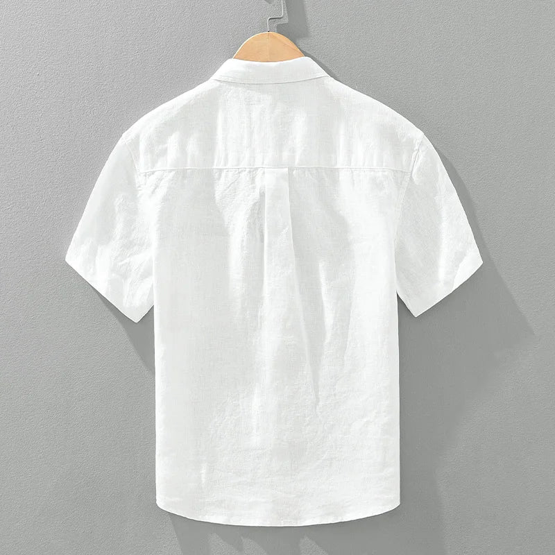 Reid - Chemise en lin - Décontractée - Hommes-3