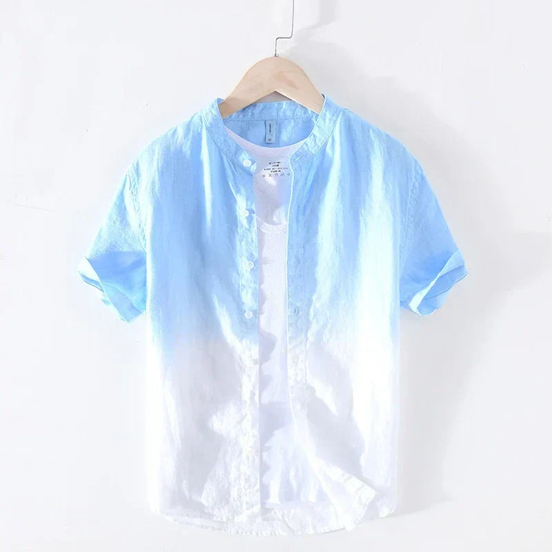 Image variante pour Sjors - Chemise en lin pour homme - Décontractée - Élégante-7