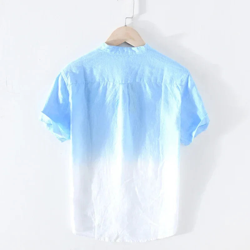 Sjors - Chemise en lin pour hommes - Décontractée - Élégante-3