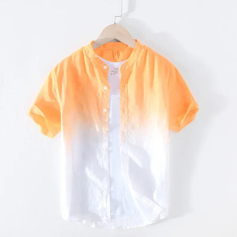 Image variante pour Sjors - Chemise en Lin Homme - Décontractée - Élégante-19