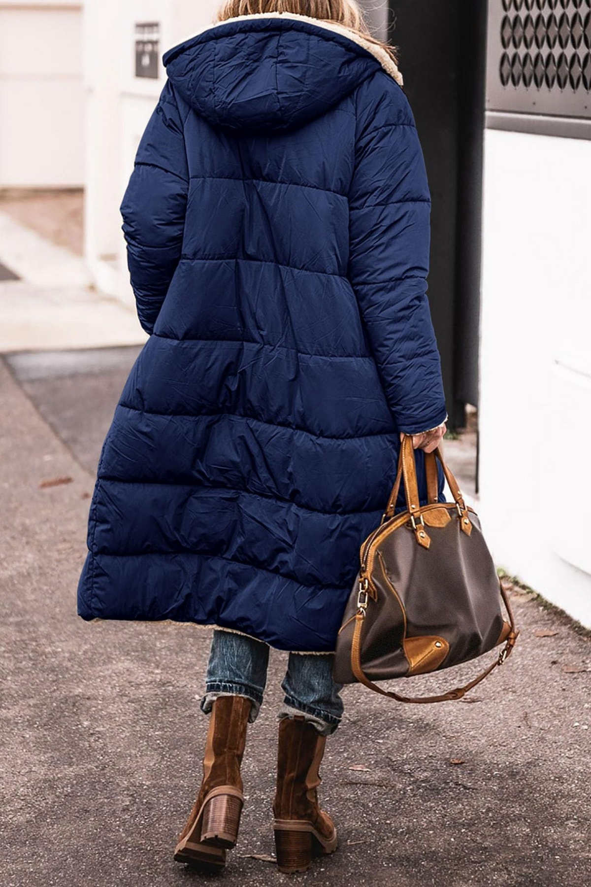 Virginie | Doudoune Chic Teddy Réversible