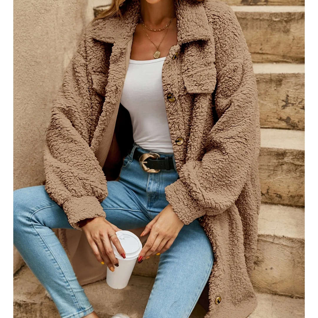 Marie - Manteau cardigan confortable et élégant pour femme