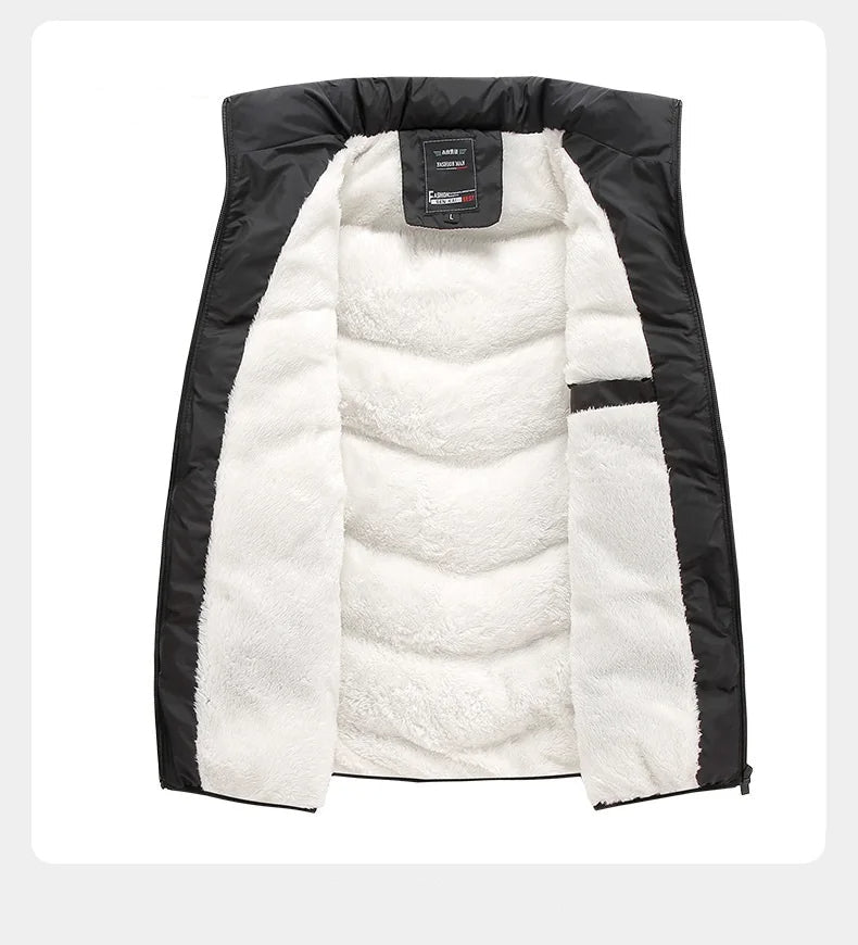 Louis - Gilet doudoune doublé polaire Homme
