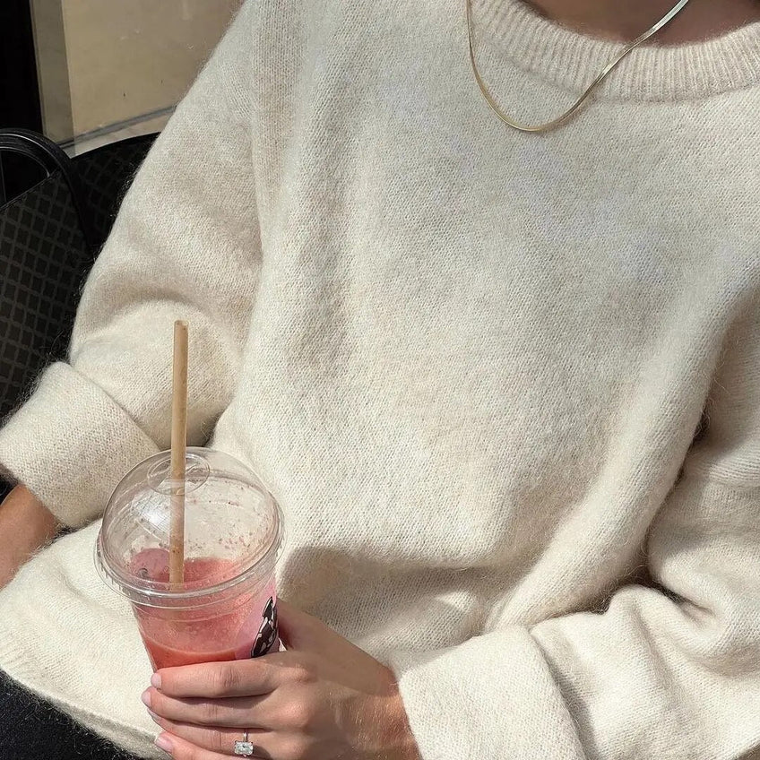 Marie - Pull cachemire oversize pour femme