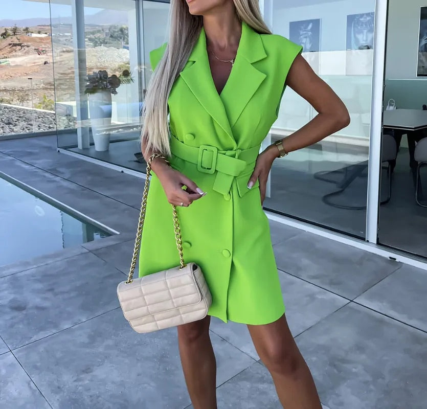 Image variante pour Lotte - Formal Blazer Dress - Elegant and Stylish - Women's 9
