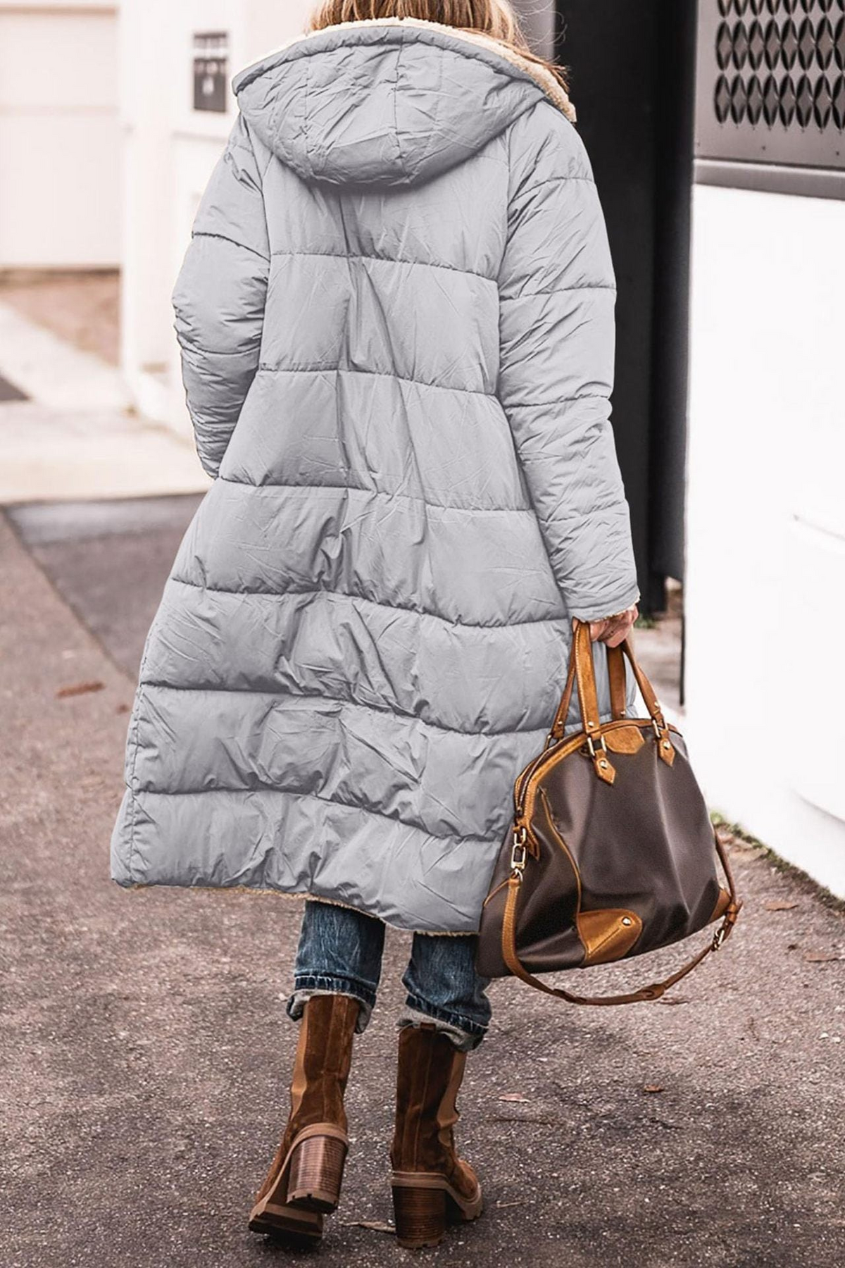 Virginie | Doudoune Chic Teddy Réversible