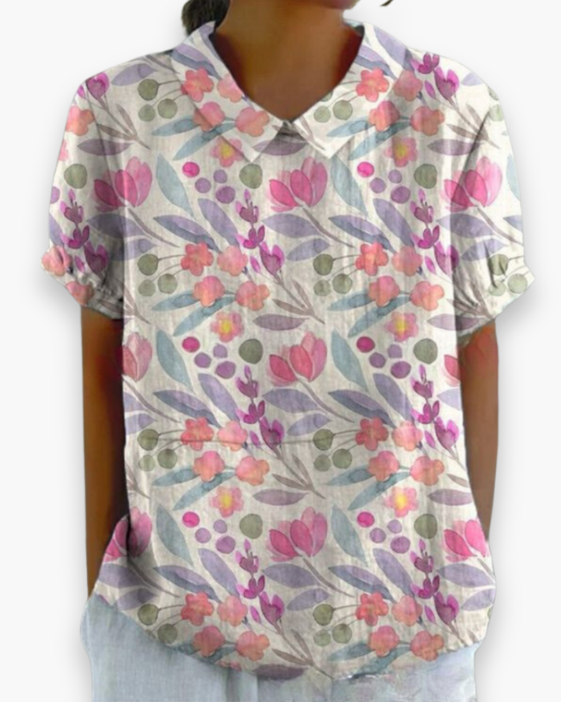 Variant image for Imprimé floral weiß