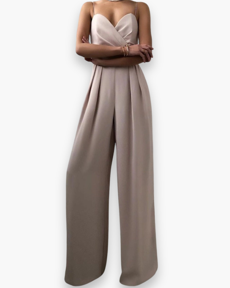 Combinaison élégante pour femmes avec ceinture | De fête-5