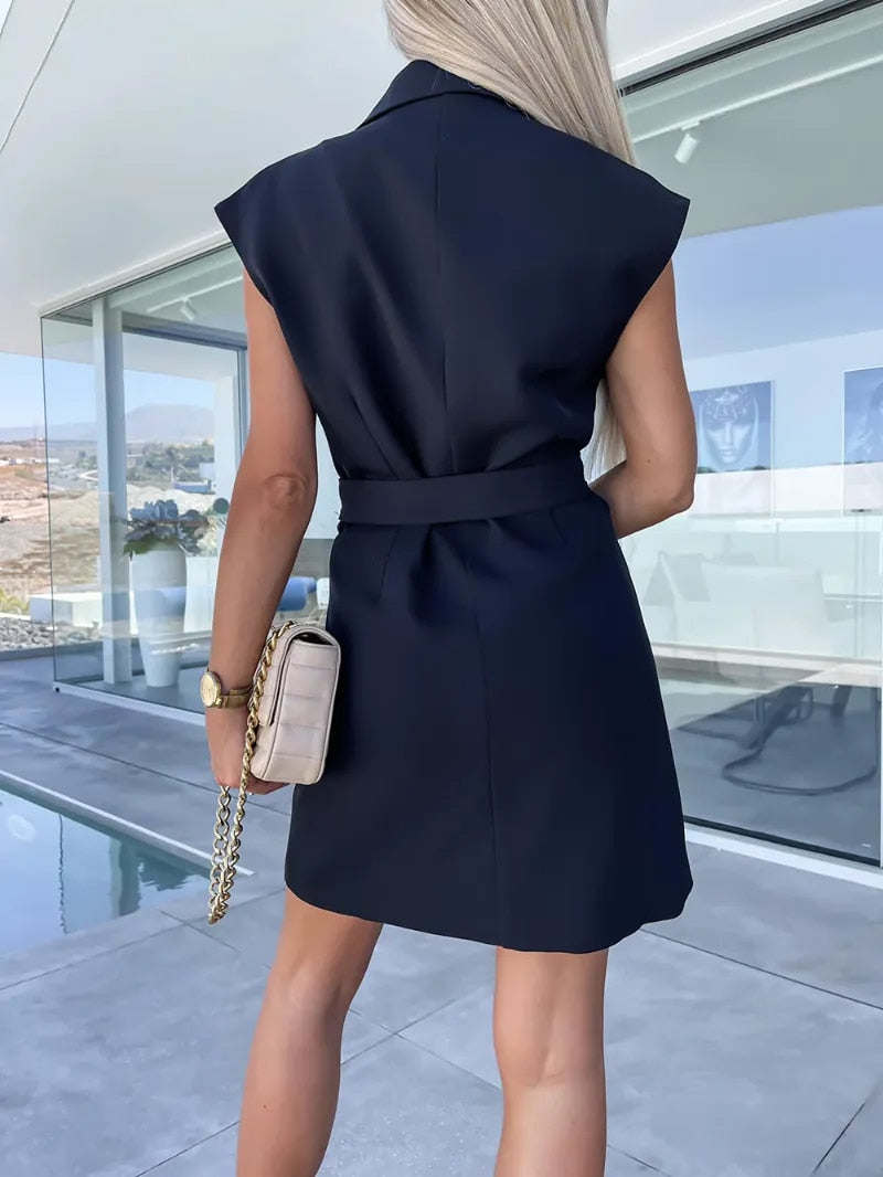 Lotte - Formal Blazer Dress - Elegant and Stylish - Femmes 6