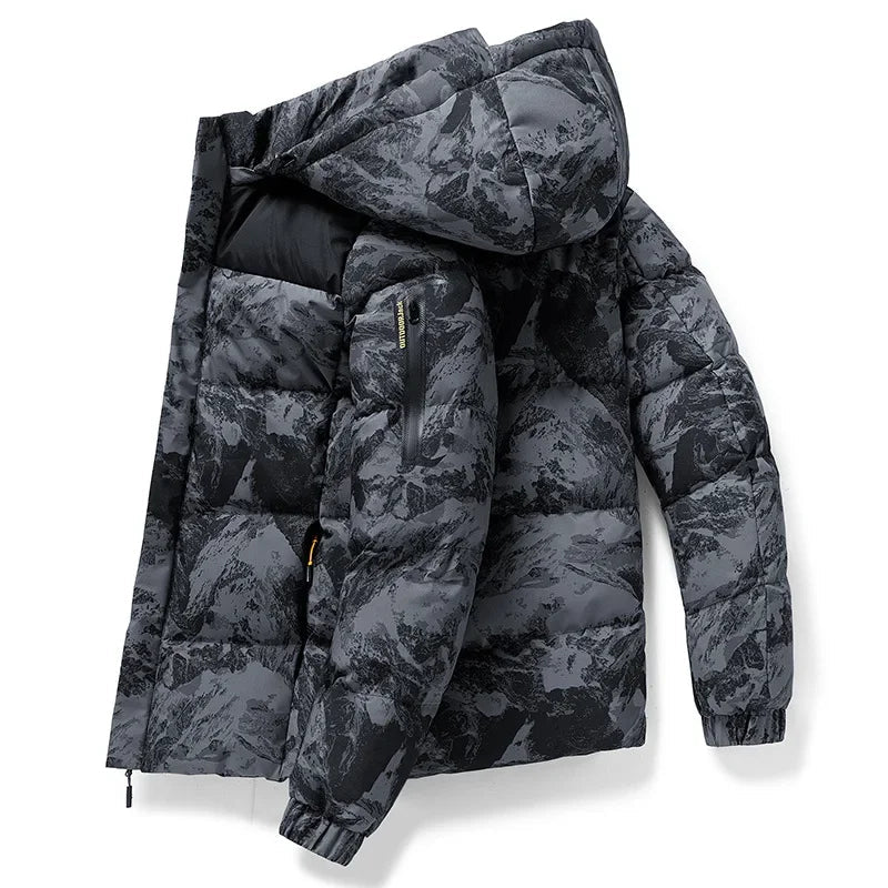 Hugo - Homme Doudoune hiver capuche
