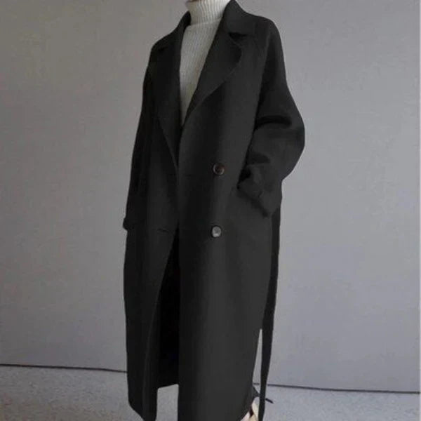 Nadine | Manteau Élégant Long Oversize