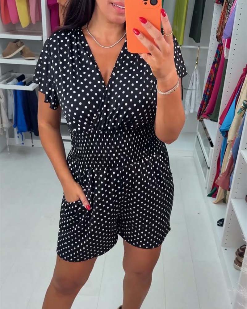 Image variante pour Arina - Combinaison à pois - Chic et confortable - Femmes-13