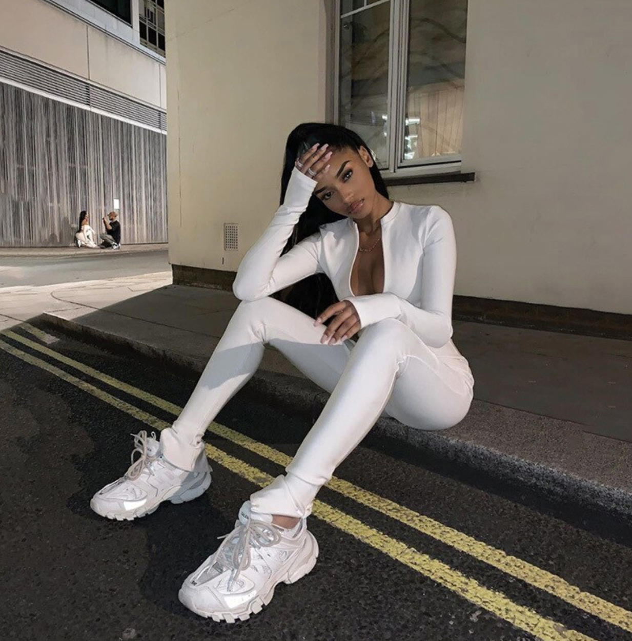 Sophie - Combinaison Élégante - Bodycon et Flatteur - Femmes-4