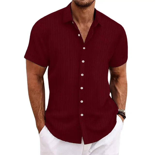 Hugo - Chemise Lin Plage Légère Homme
