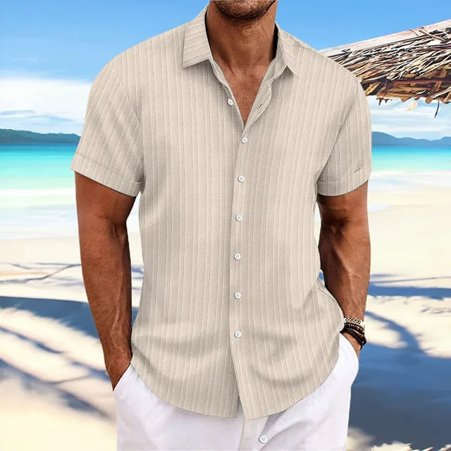 Hugo - Chemise Lin Plage Légère Homme