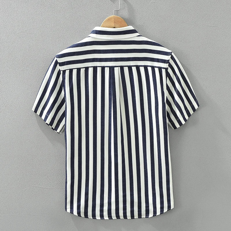 Jeroen - Chemise à rayures décontractée - Confortable - Hommes-2