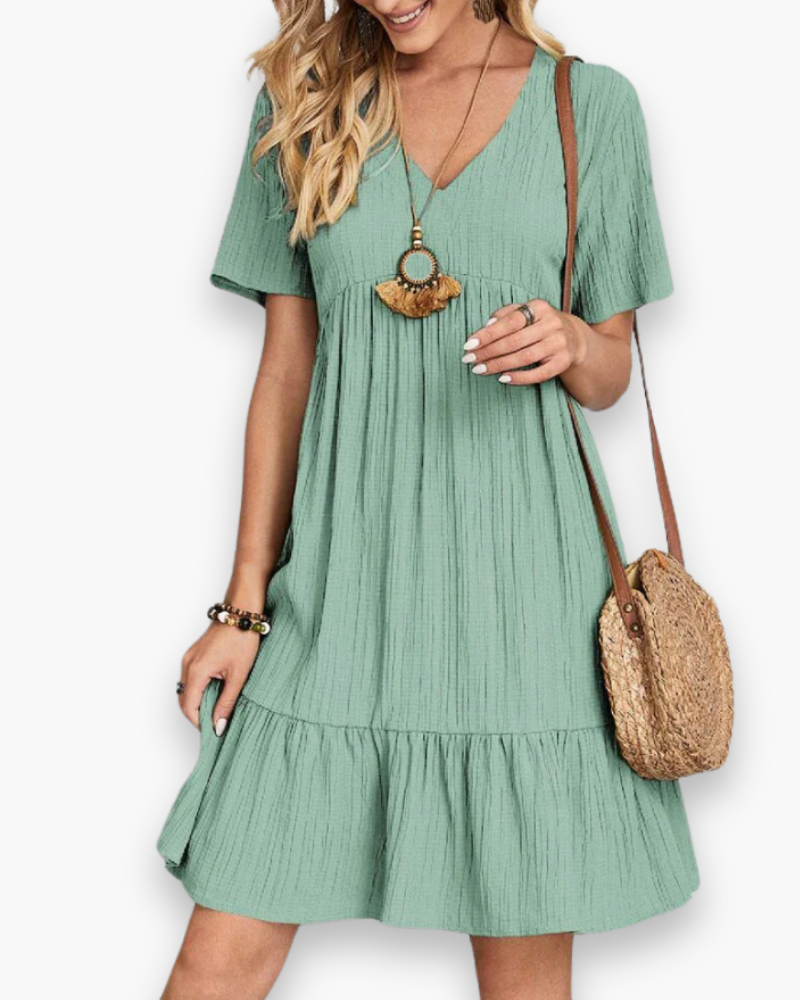 Robe d'été décontractée des femmes | Mini-3