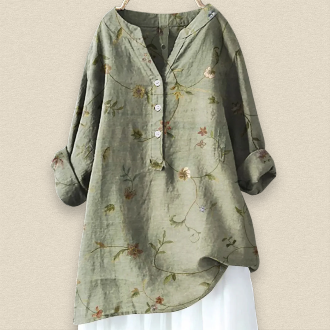 Tunique Femme Fluide Fleurie - Cam