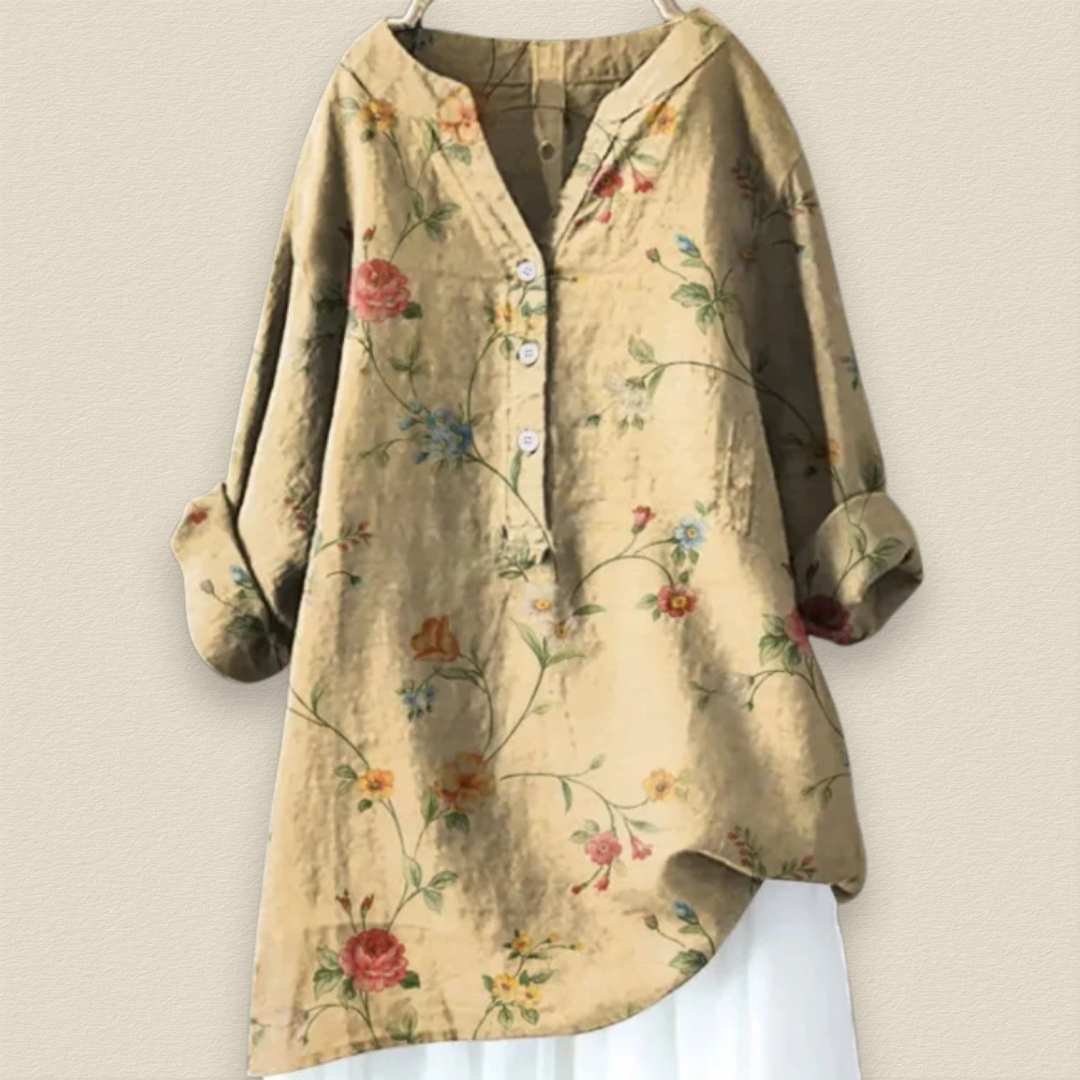 Tunique Femme Fluide Fleurie - Cam