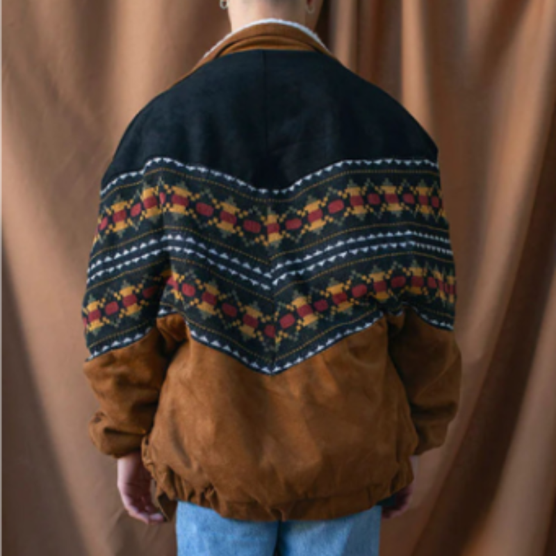 Enzo - Veste polaire rétro homme