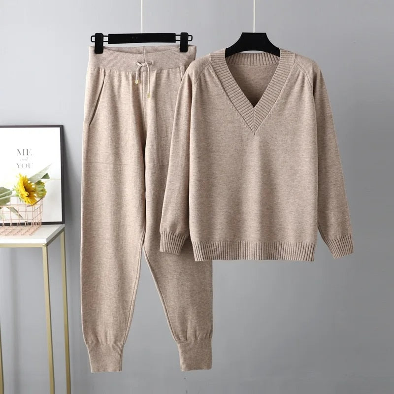 Margot - Ensemble Luxueux De Pulls Et Pantalons