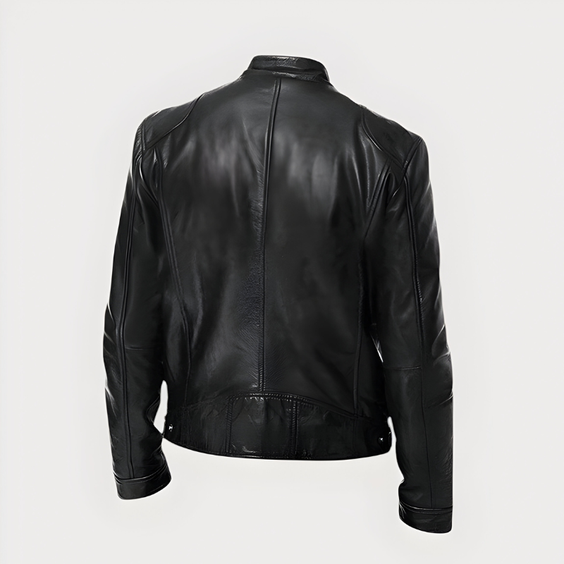 Julien - Veste Classique Motard Cuir