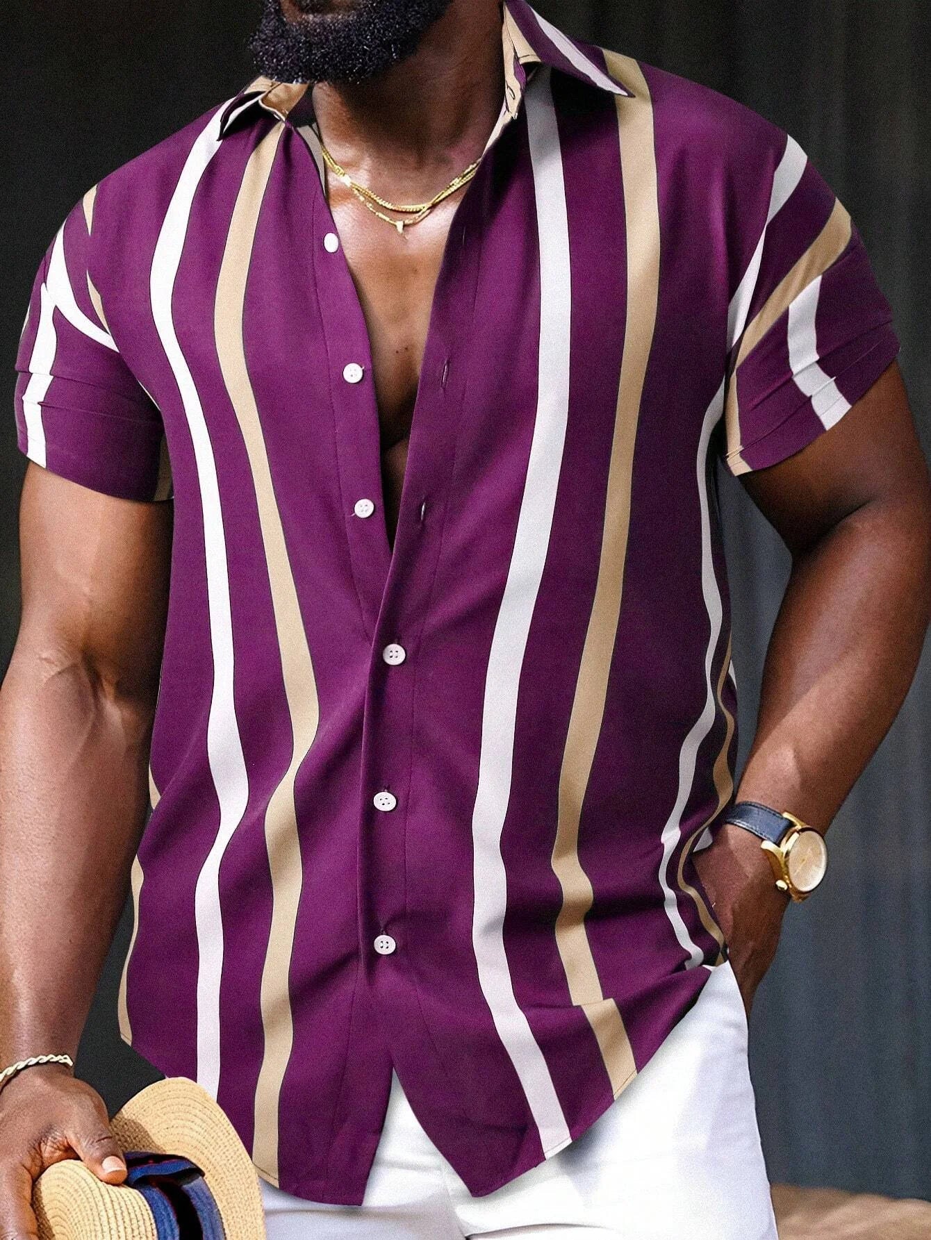 Jairo - Chemise Rayée - Élégant - Homme-2