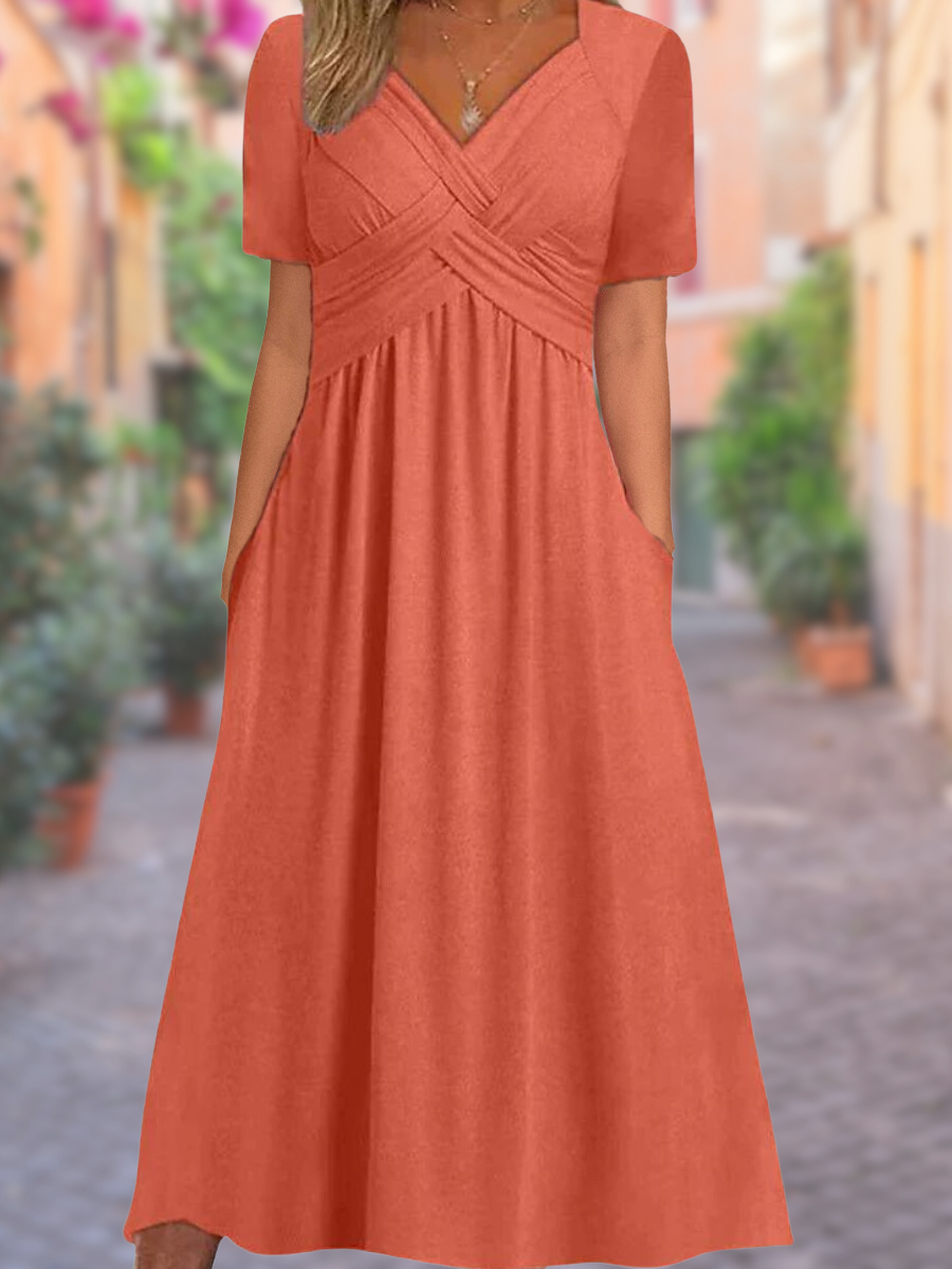 Joeline - Robe d'été élégante - Flatteuse et respirante - Femmes-3