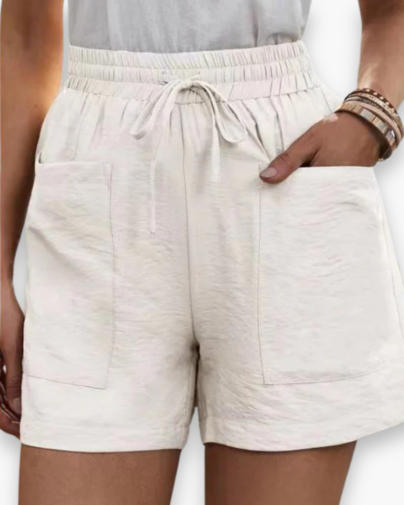 Mesdames Shorts de loisirs confortables | Poches-6