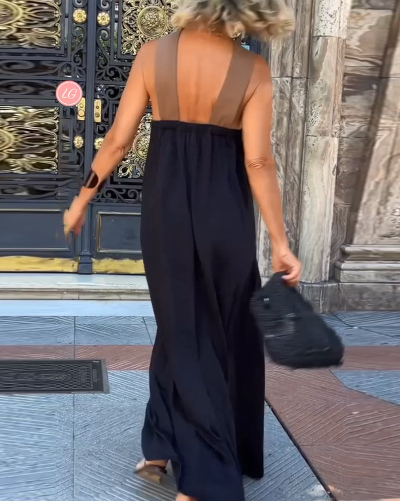 Claire - Robe Longue Femme Dos Nu