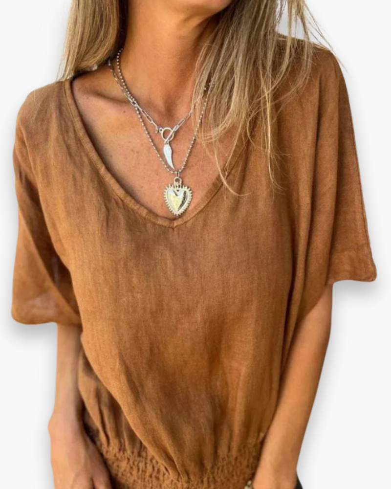 Top d'été détendu des femmes | Polyvalent-2