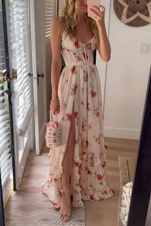 Robe Longue Femme Fleurie - Margaux