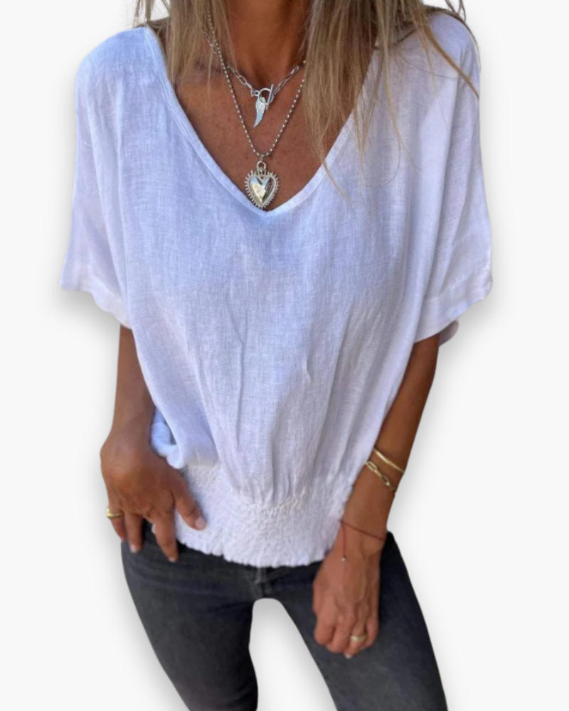 Top d'été détendu des femmes | Polyvalent-5