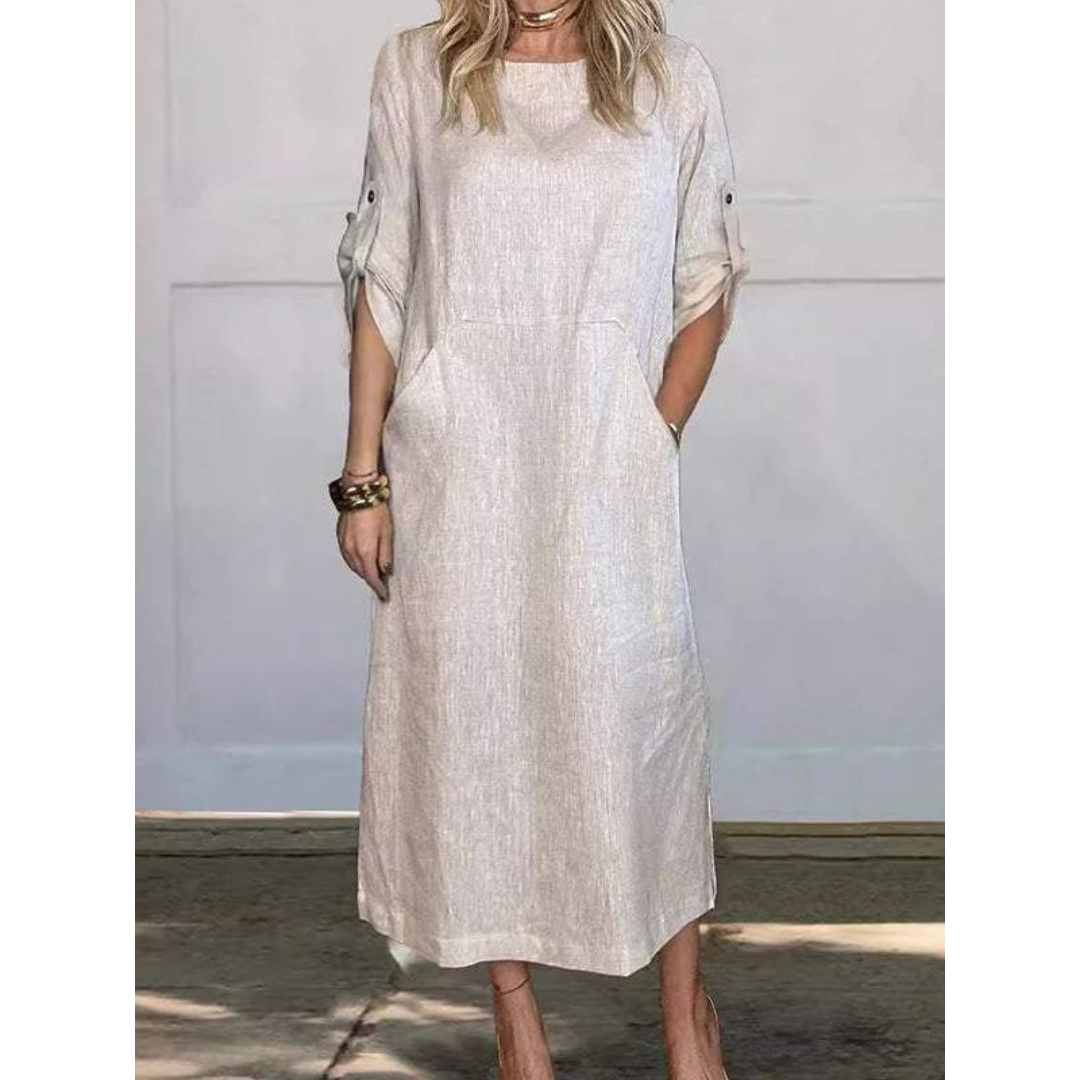 Sophie - Robe Maxi Décontractée - Coupe Relaxée - Femmes-1