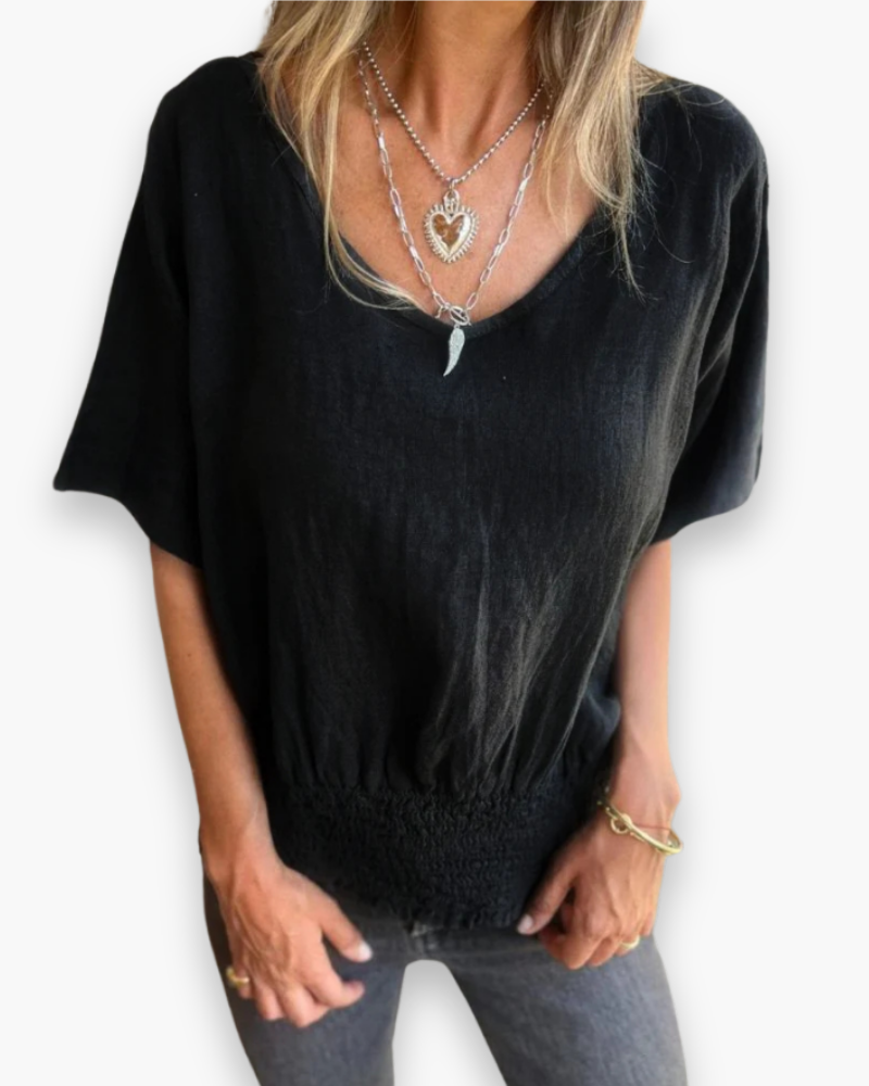 Top d'été détendu des femmes | Polyvalent-6