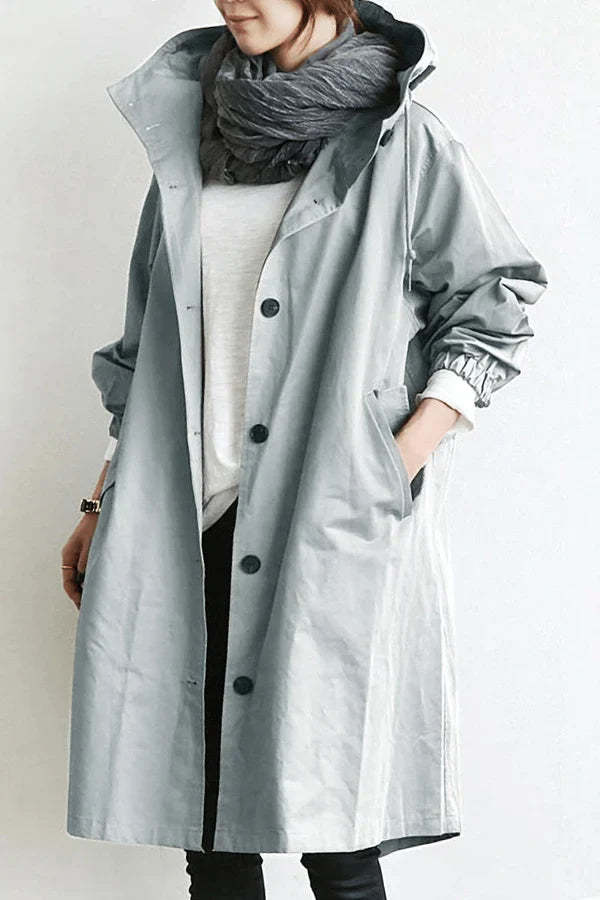 Odille - Manteau pluie élégant Femme