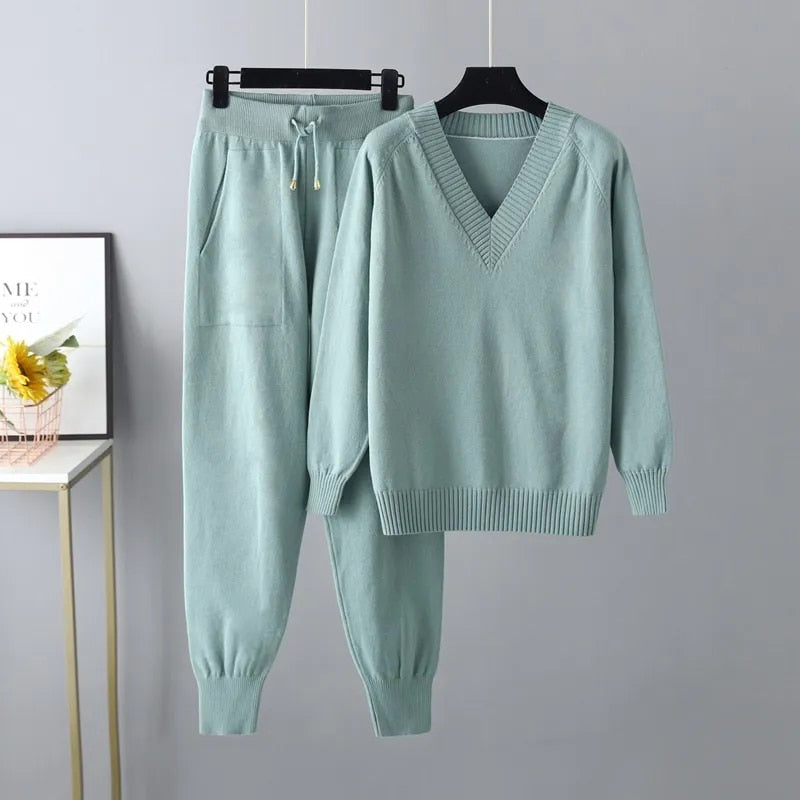 Margot - Ensemble Luxueux De Pulls Et Pantalons