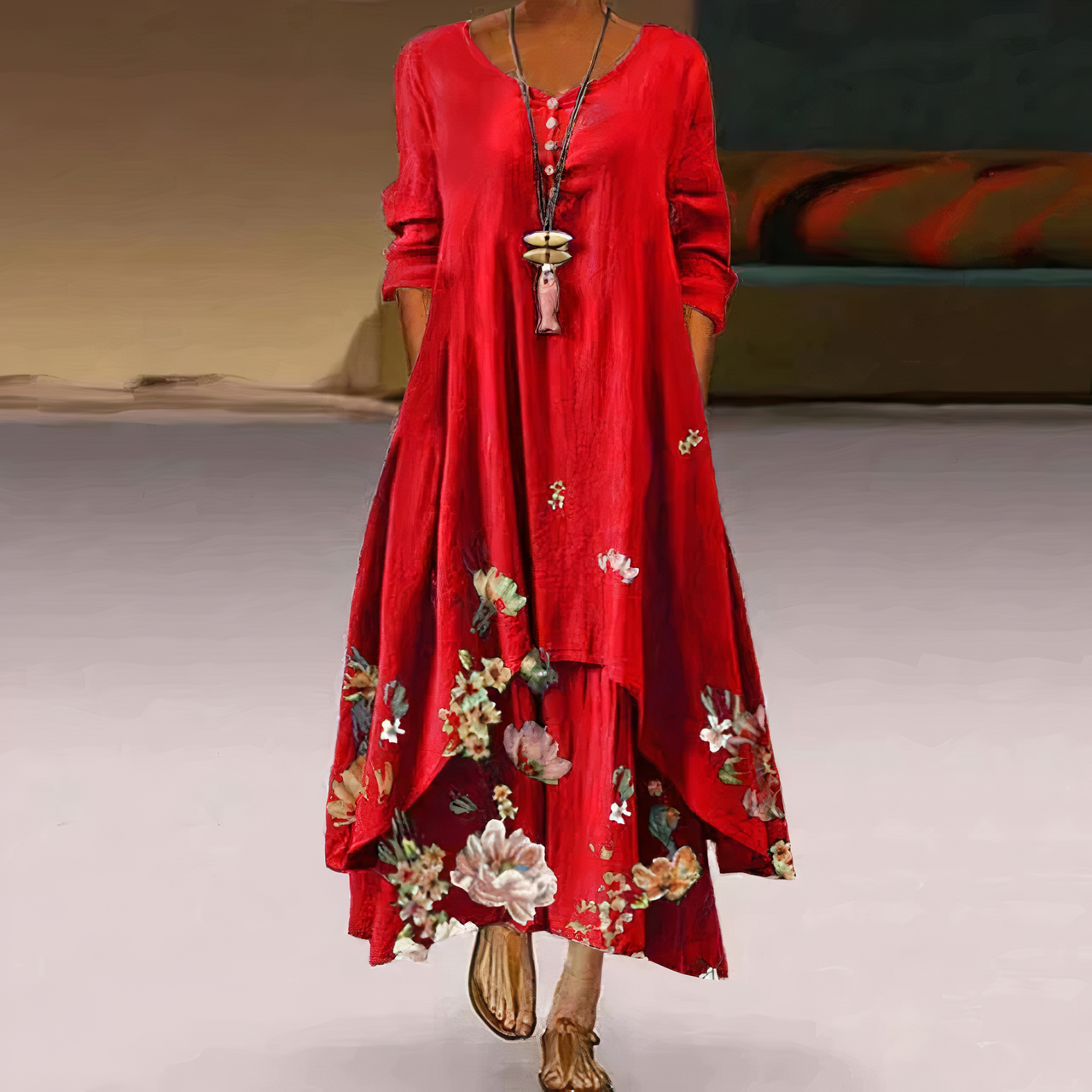 Félicie - Robe Élégante Avec Détails Raffinés Et Coupe Flatteuse