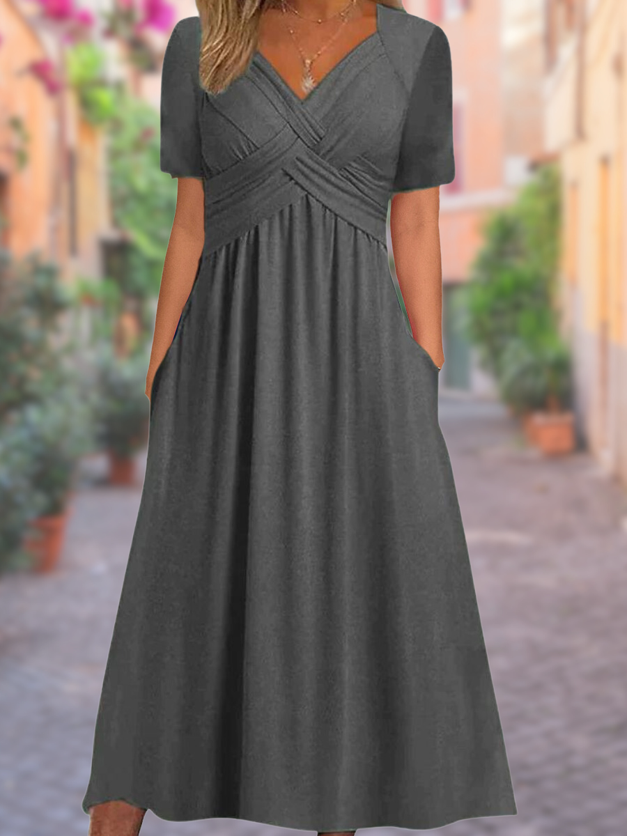 Joeline - Robe d'été élégante - Flatteur et respirant - Femmes-1