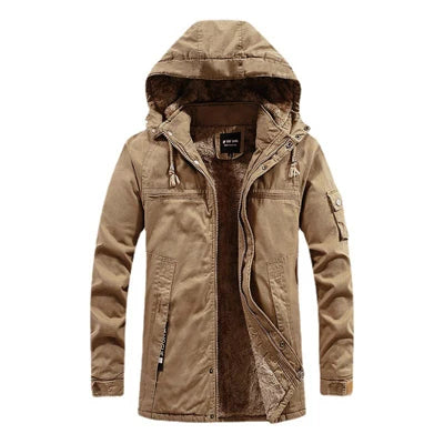 Hugo - Homme Parka hiver doublée polaire