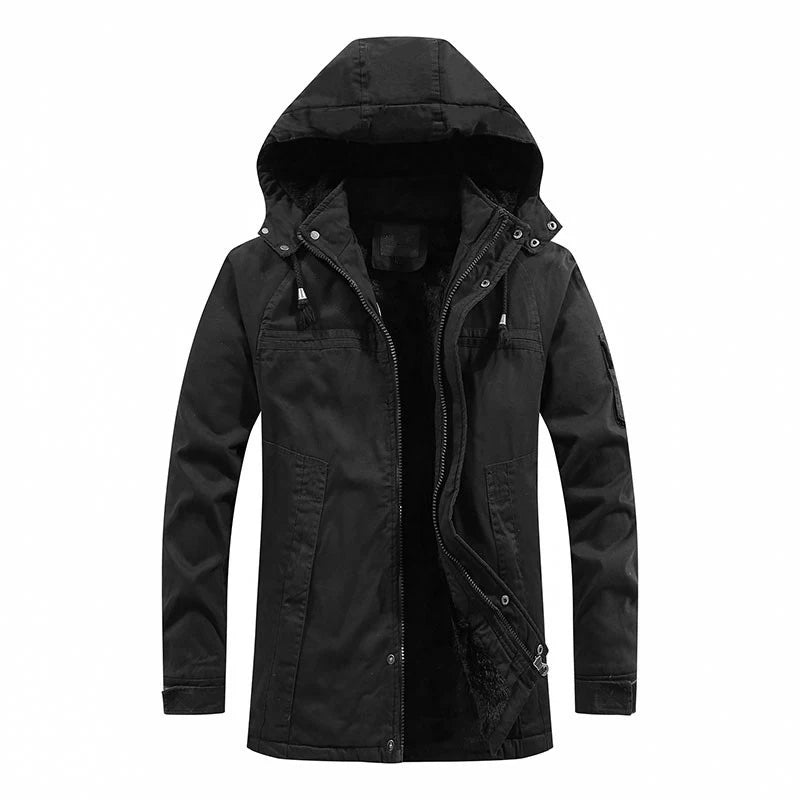 Hugo - Homme Parka hiver doublée polaire