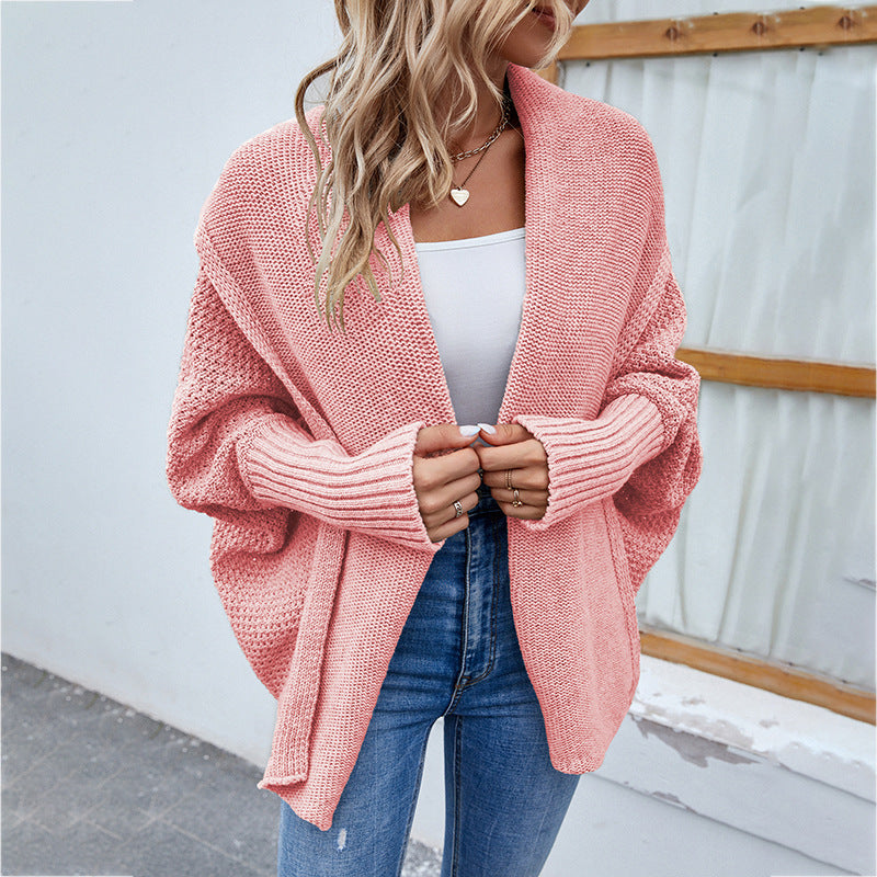 Isabelle - Cardigan Tricoté Lâche pour Femme
