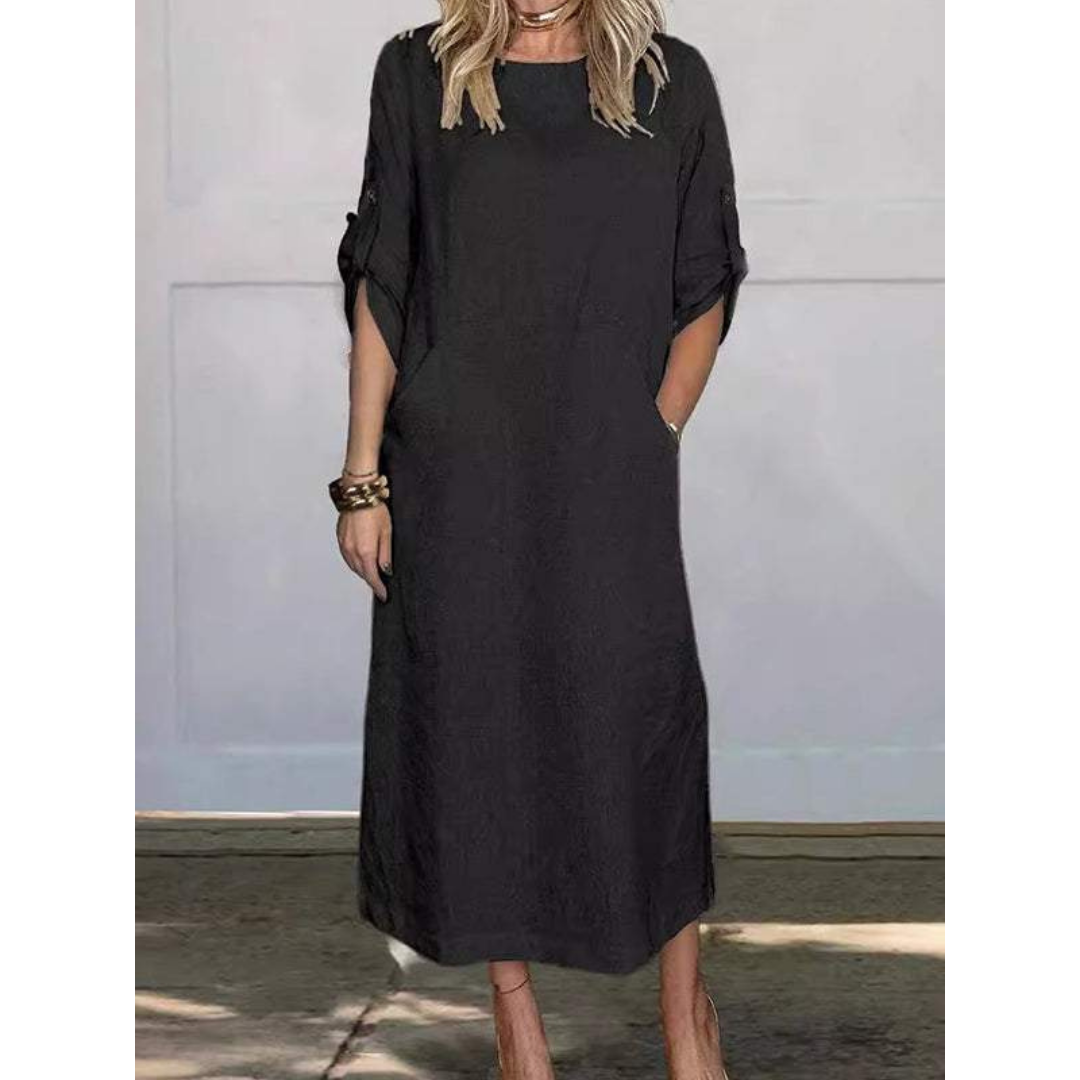 Sophie - Robe Maxi Décontractée - Coupe Ample - Femmes-4