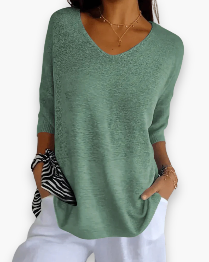 Top détendu élégant des femmes | Polyvalent-4