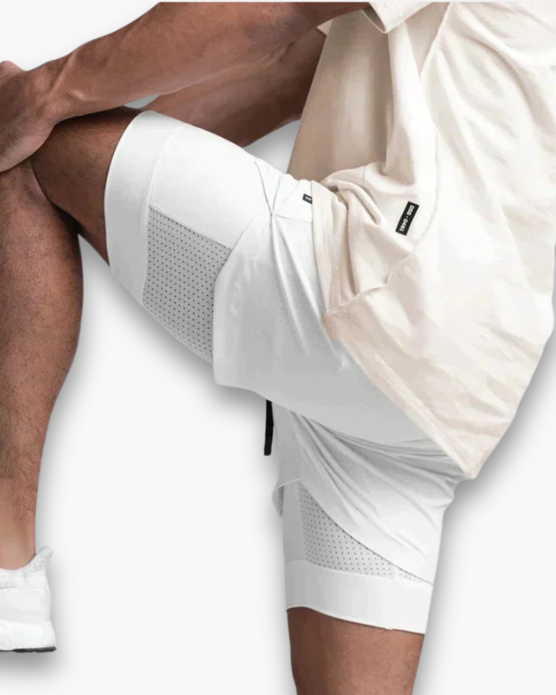 Shorts de fitness respirants pour hommes | Pantalon court flexible-3