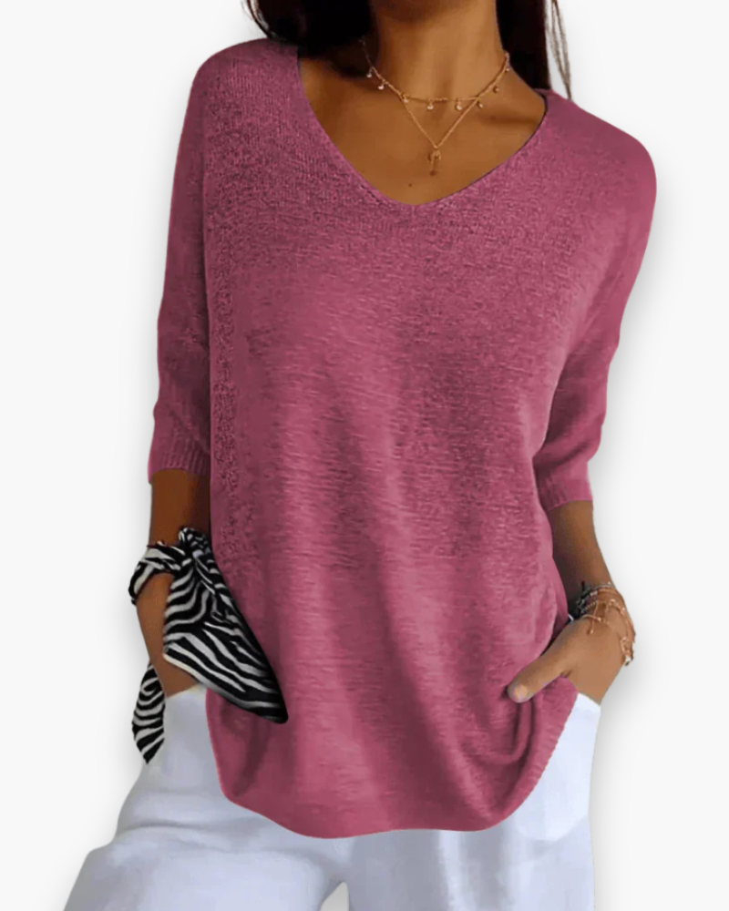 Top détendu élégant des femmes | Polyvalent-3