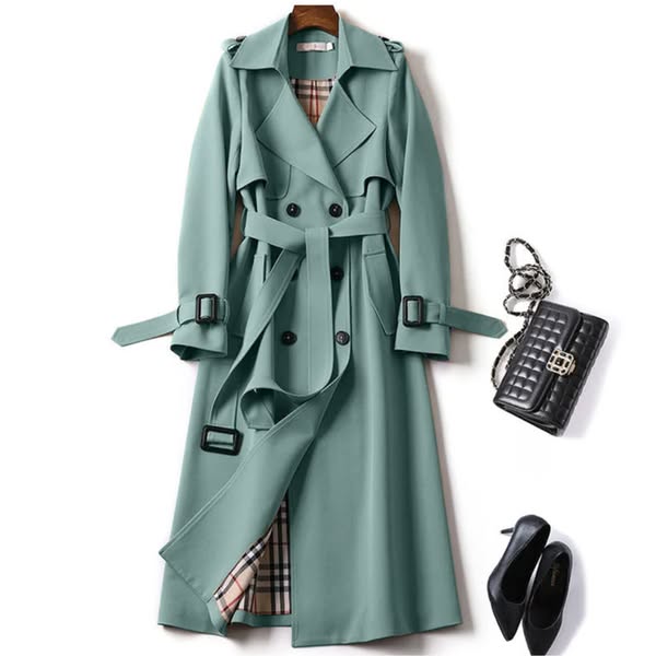 Isabelle | Trench Élégant Long Classique